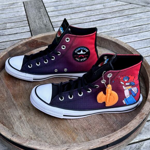 Converse x Transformers Chuck Taylor All Star High Mens Size 6 Autobots A11659C - Picture 9 of 12